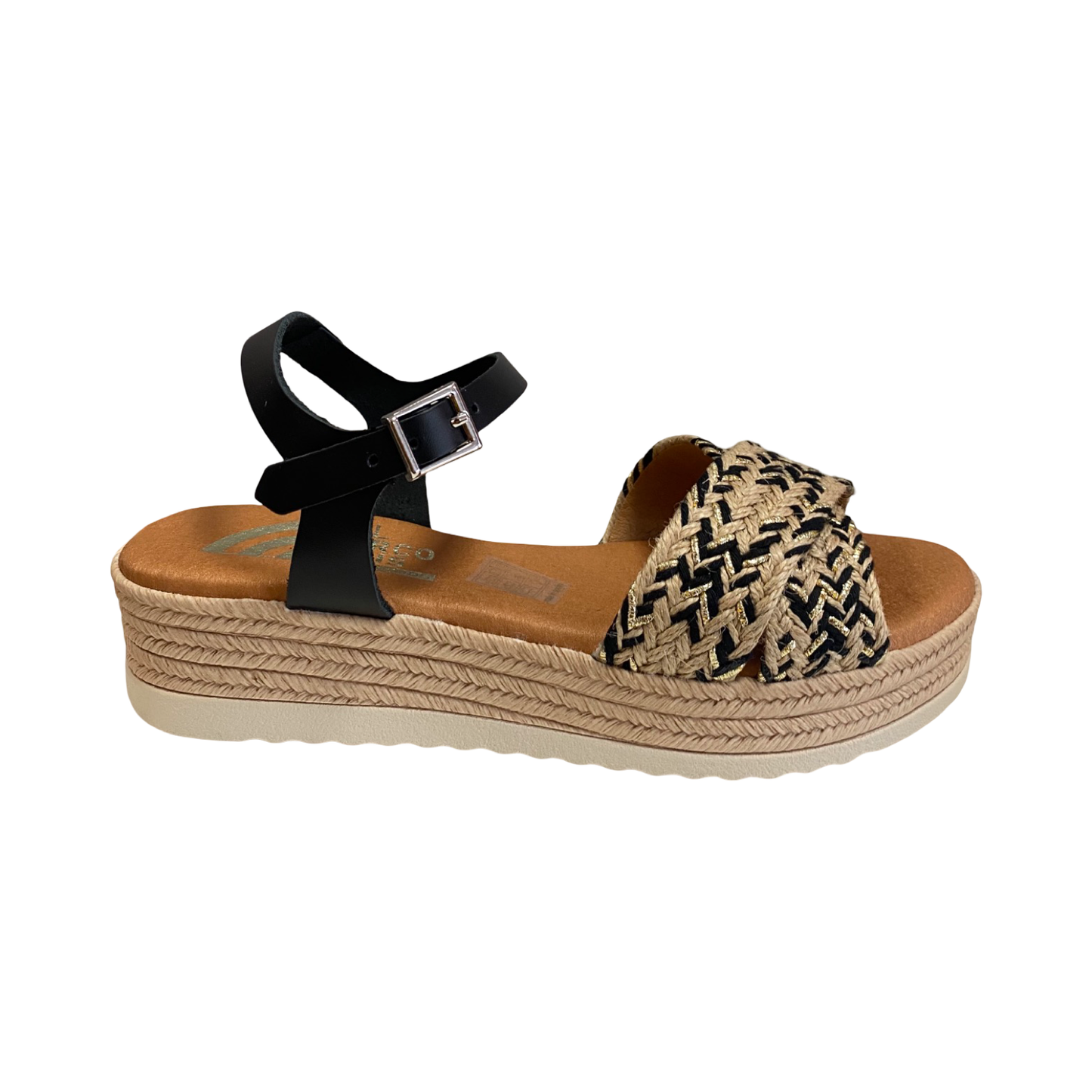 SANDALIA MUJER CAI 5724 NEGRO