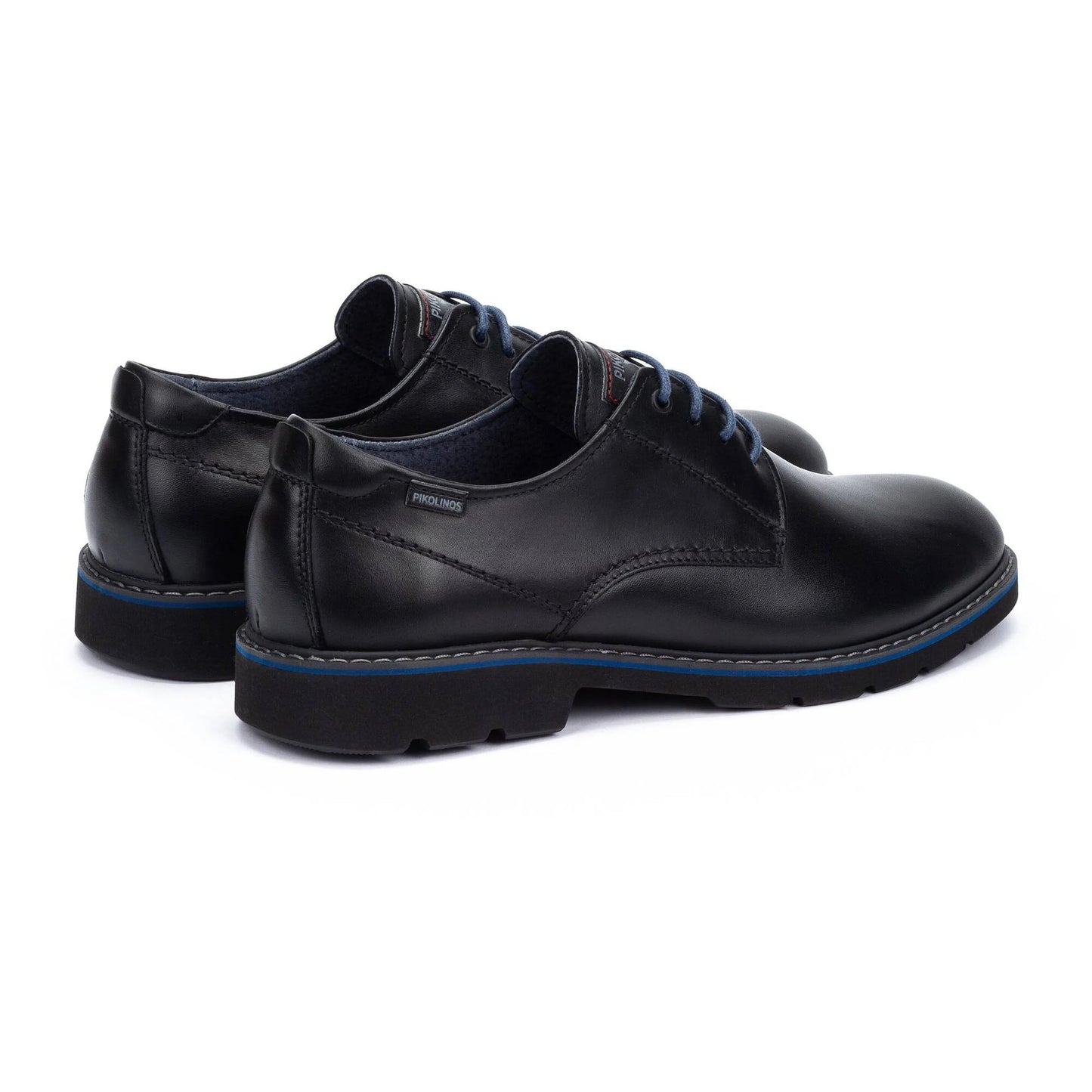 ZAPATO HOMBRE CORDONES PIKOLINOS ALARCON 4289 NEGRO