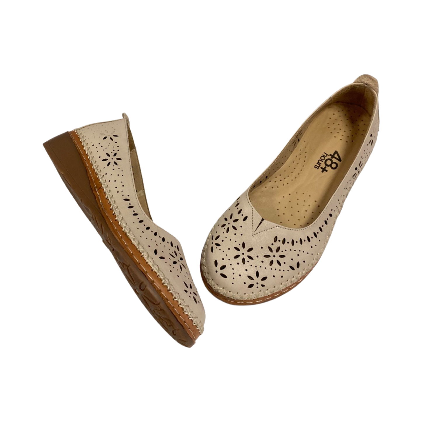 ZAPATO MUJER 48HORAS 413803 BEIGE