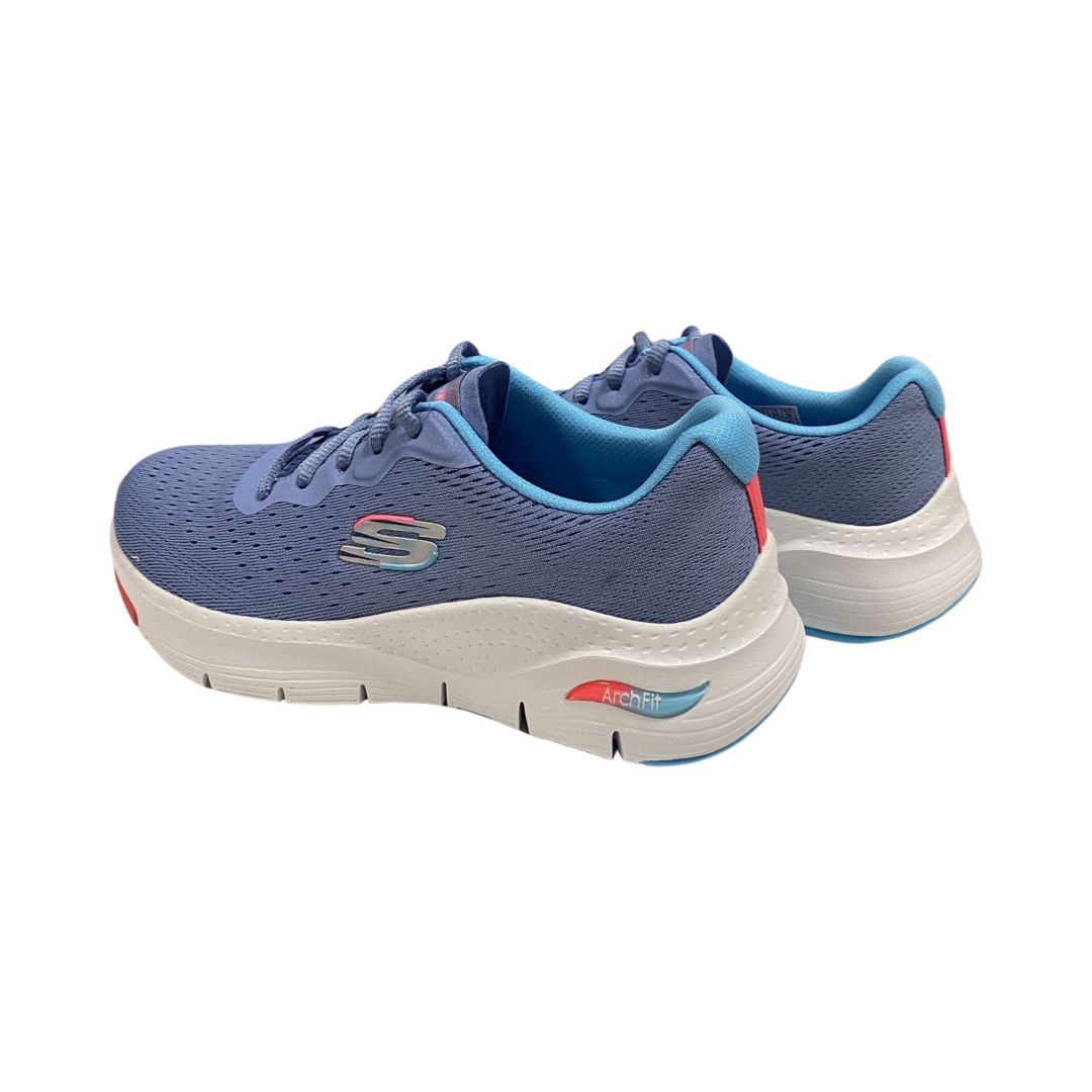 DEPORTIVA MUJER SKECHERS 149722 CELESTE