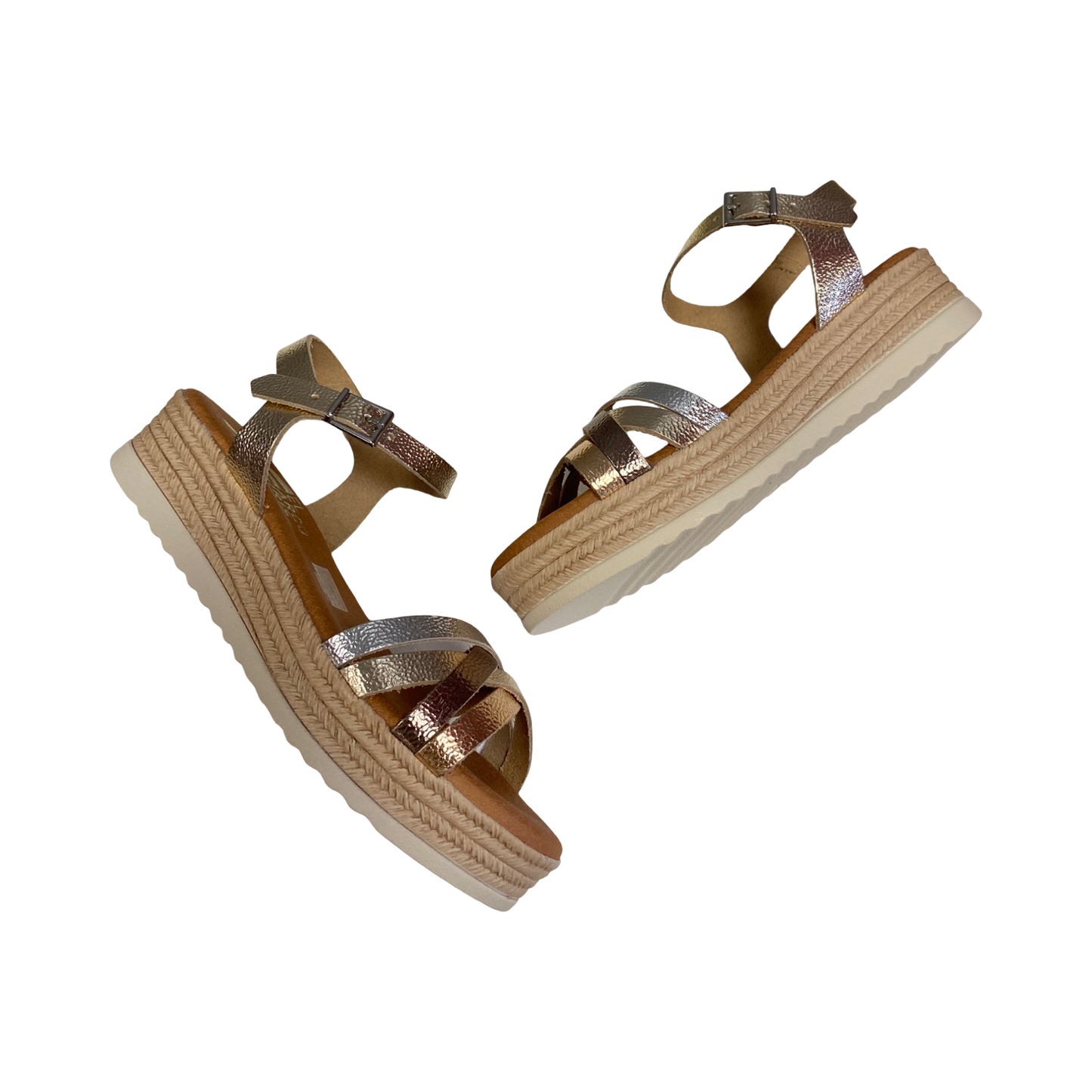 SANDALIA MUJER CAI 5690 CHAMPAN