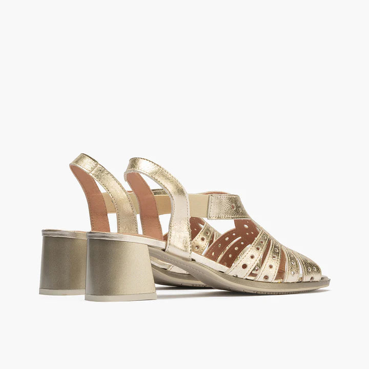 SANDALIA MUJER PITILLOS 10530 ORO