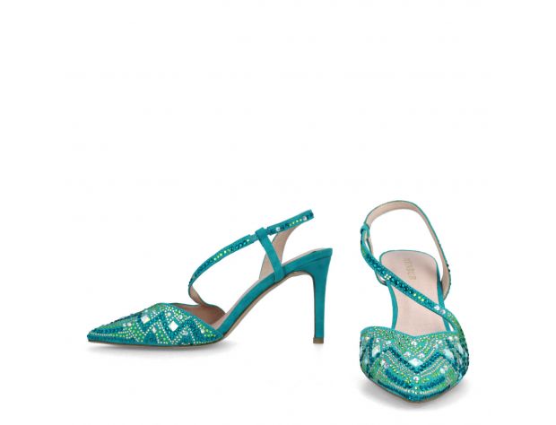 ZAPATO MENBUR 21703 AZUL MEDIO