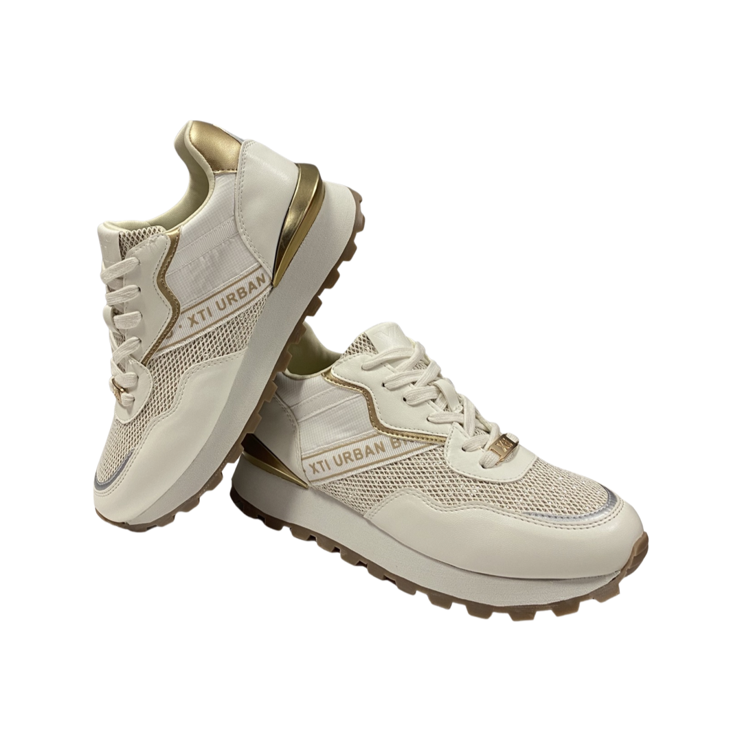 DEPORTIVA MUJER XTI 141086 BEIGE