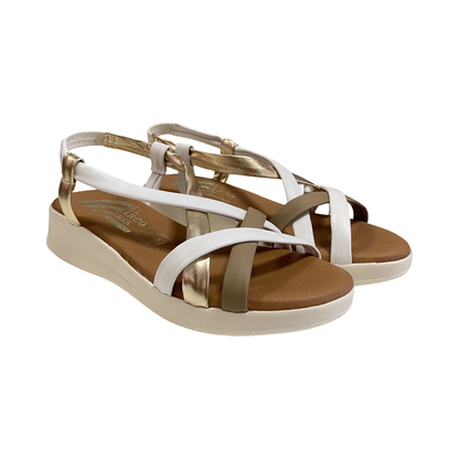 SANDALIA MUJER CAI 5649 BLANCO