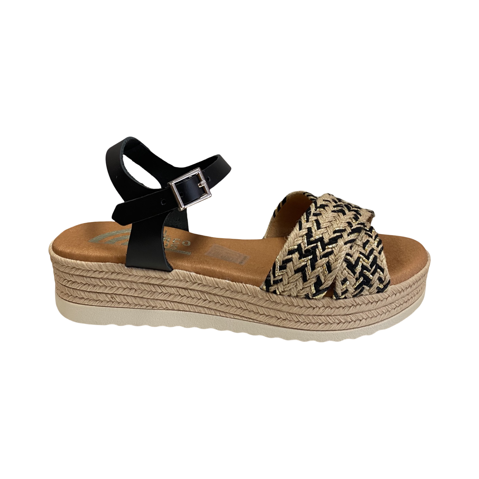 SANDALIA MUJER CAI 5724 NEGRO