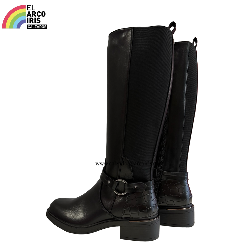 BOTA ALTA MUJER AMARPIES 31202 NEGRO