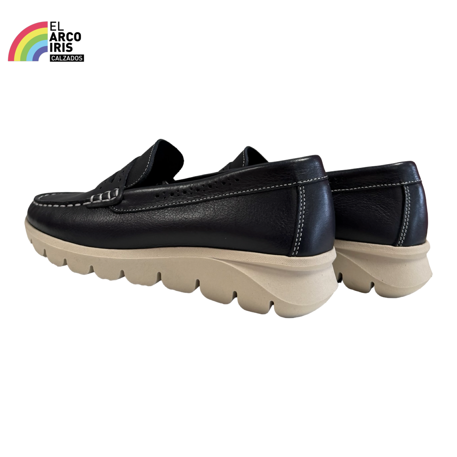 ZAPATO MUJER MOCASIN 9273 MARINO