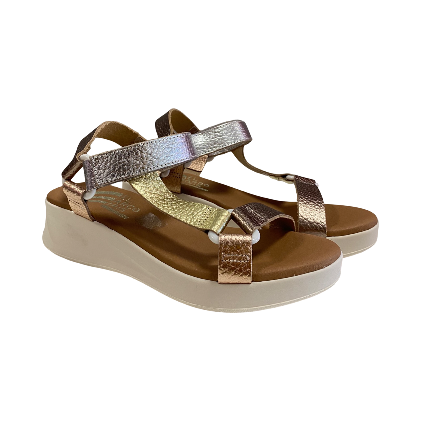 SANDALIA MUJER CAI 5653 PLATA