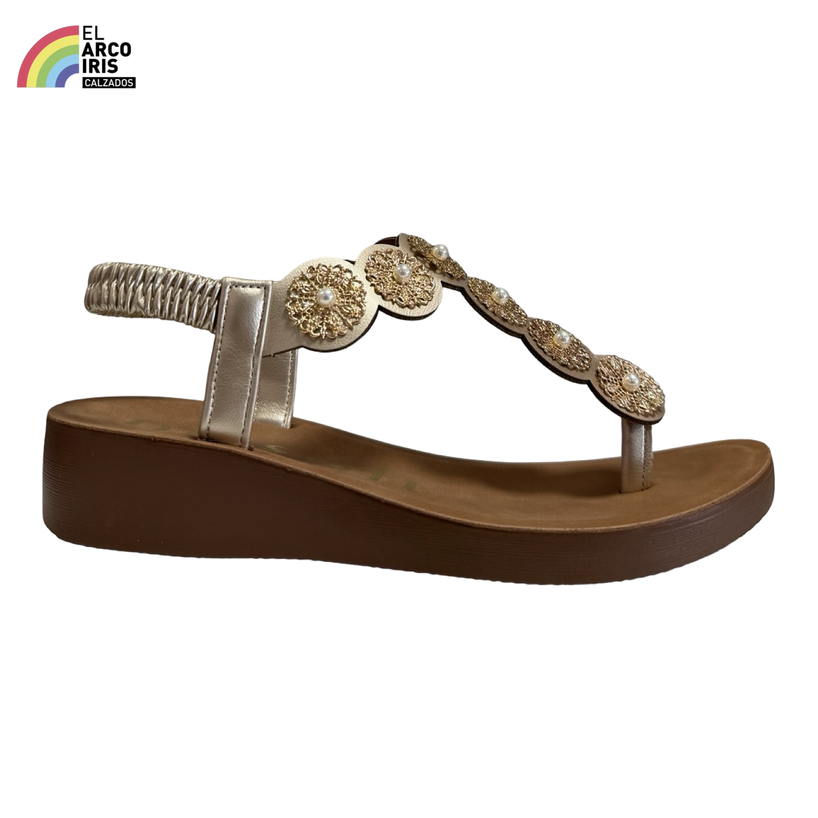 SANDALIA MUJER MYSOFT DEDO 26M172 PLATINO