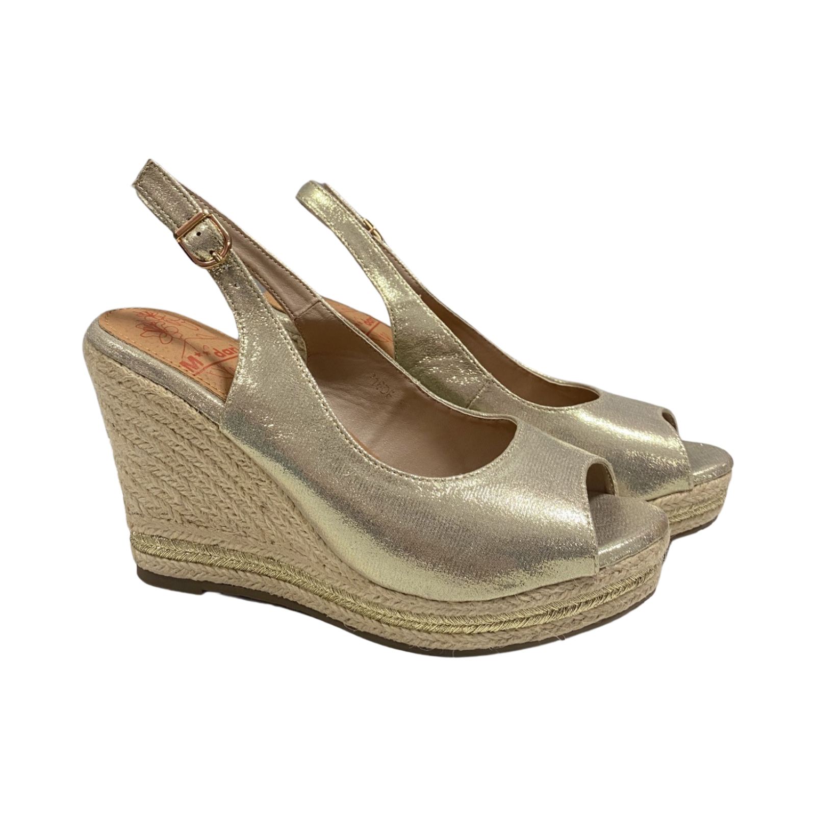 SANDALIA MUJER MANDARINA 716 DF ORO