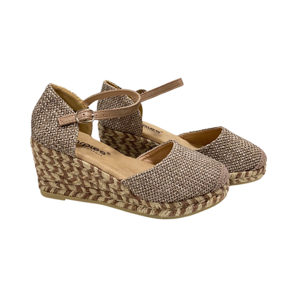 SANDALIA VALENCIANA MUJER AMARPIES 26488 TAUPE