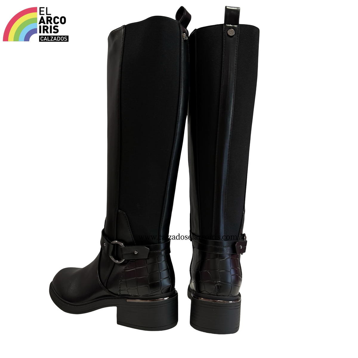 BOTA ALTA MUJER AMARPIES 31202 NEGRO