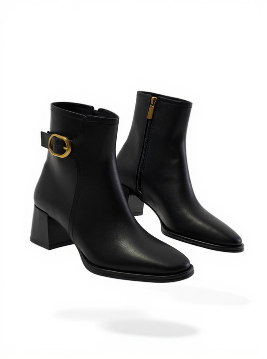 BOTÍN MUJER TACÓN M4850 NEGRO