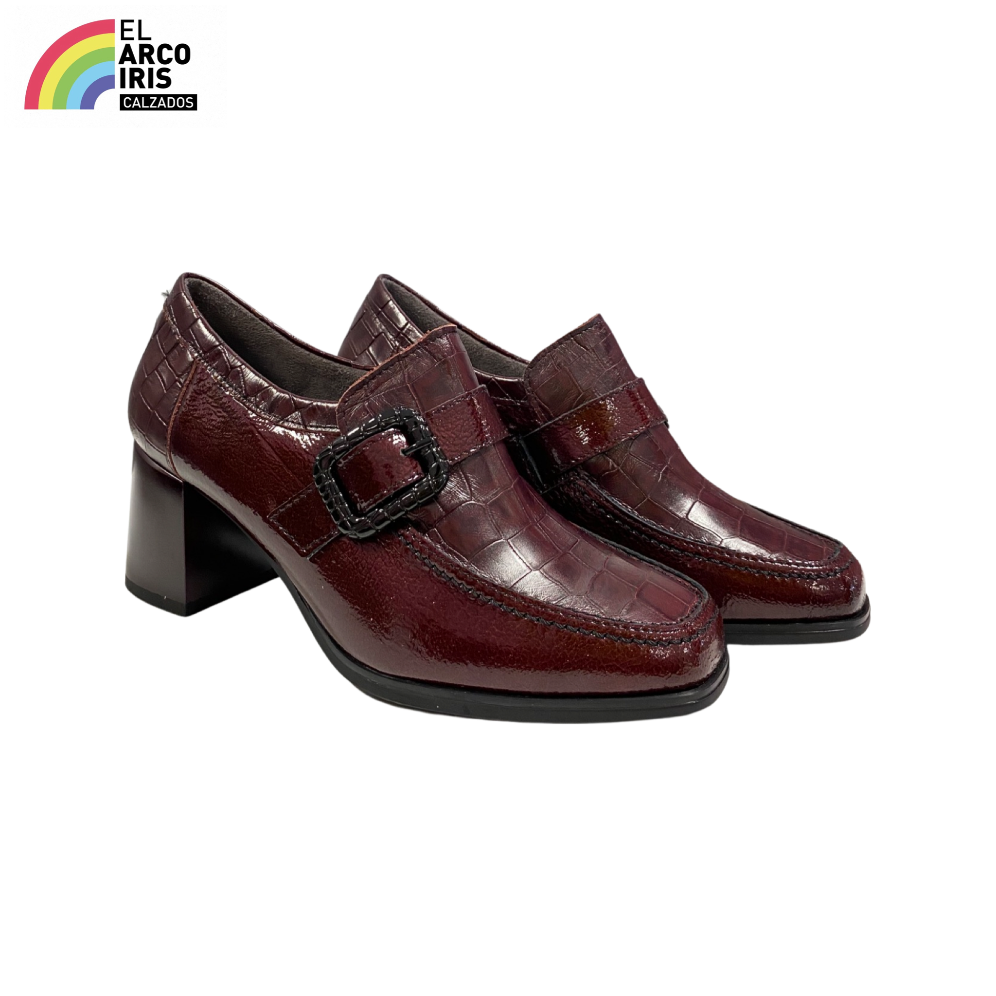 ZAPATO MUJER PITILLOS 5403 BURDEOS