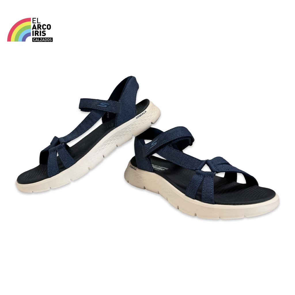 SANDALIA MUJER SKECHERS SLIP-INS 141481 NVY