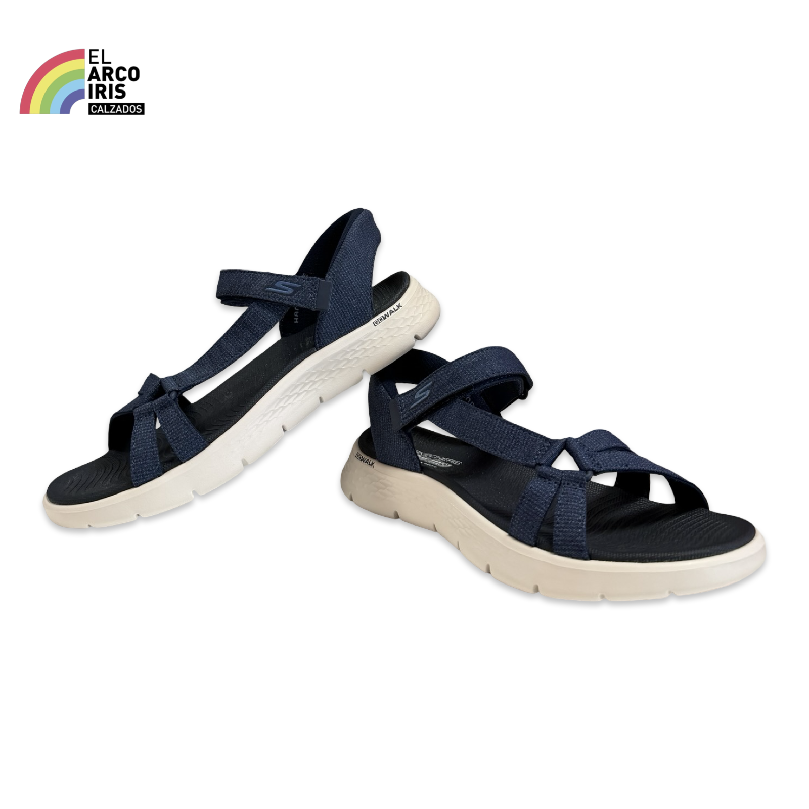 SANDALIA MUJER SKECHERS SLIP-INS 141481 NVY
