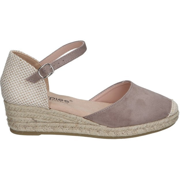 SANDALIA VALENCIANA MUJER AMARPIES 26481 TAUPE
