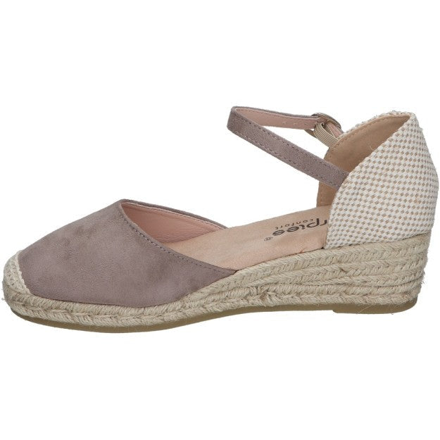 SANDALIA VALENCIANA MUJER AMARPIES 26481 TAUPE