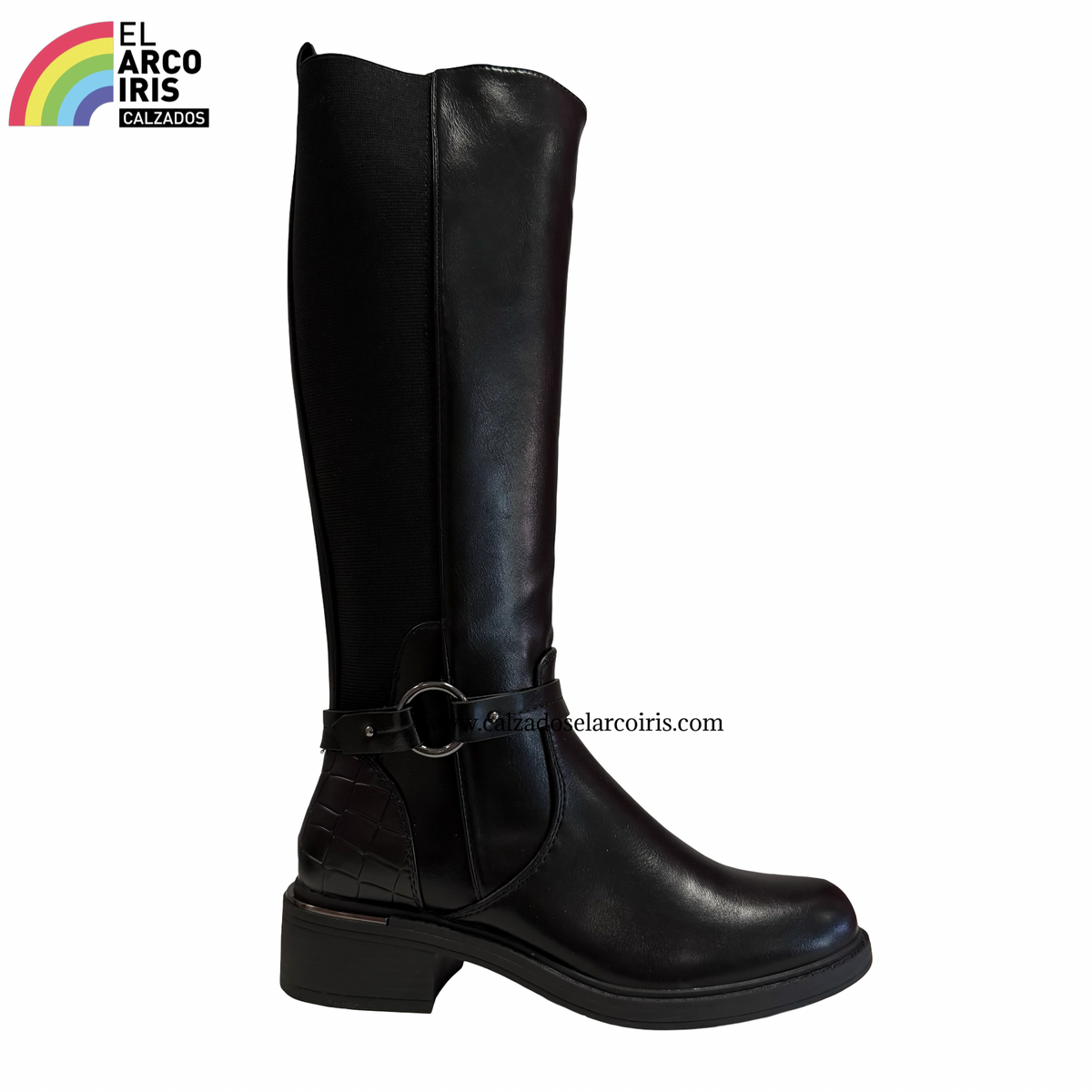 BOTA ALTA MUJER AMARPIES 31202 NEGRO