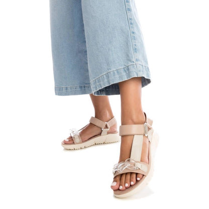 SANDALIA MUJER XTI 142896 BEIGE