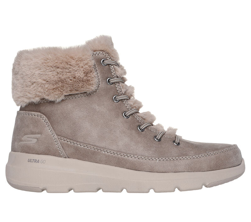 BOTA MUJER SKECHERS 144202 TAUPE