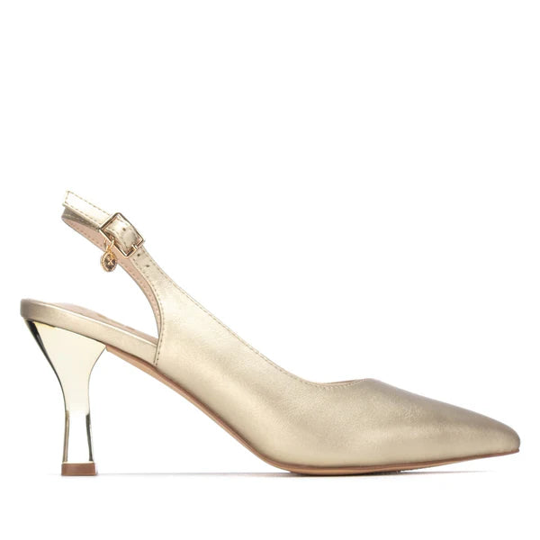 ZAPATO MUJER XTI DESTALONADO ORO 145369