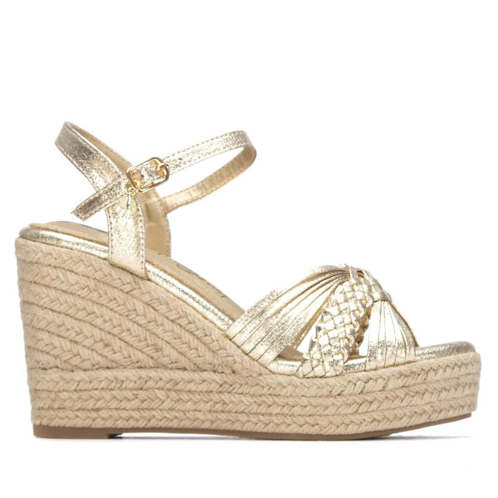 SANDALIA MUJER XTI 145420 ORO