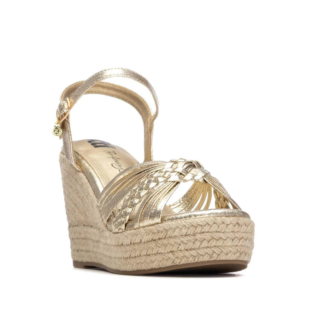 SANDALIA MUJER XTI 145420 ORO