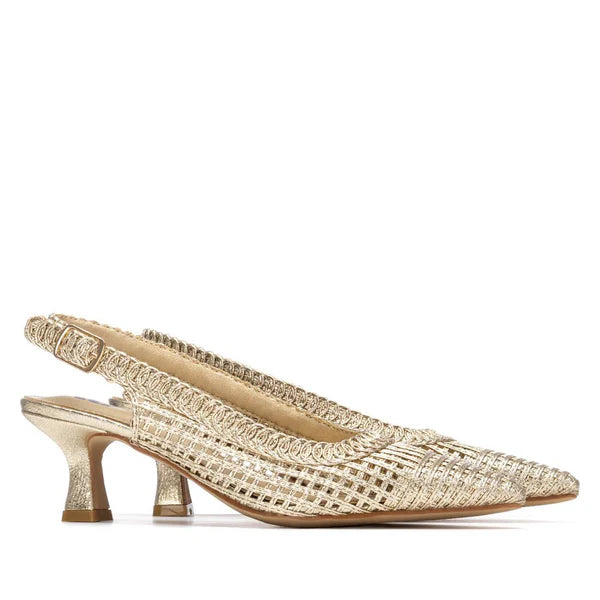 ZAPATO MUJER SALON MUJER XTI 145432 ORO