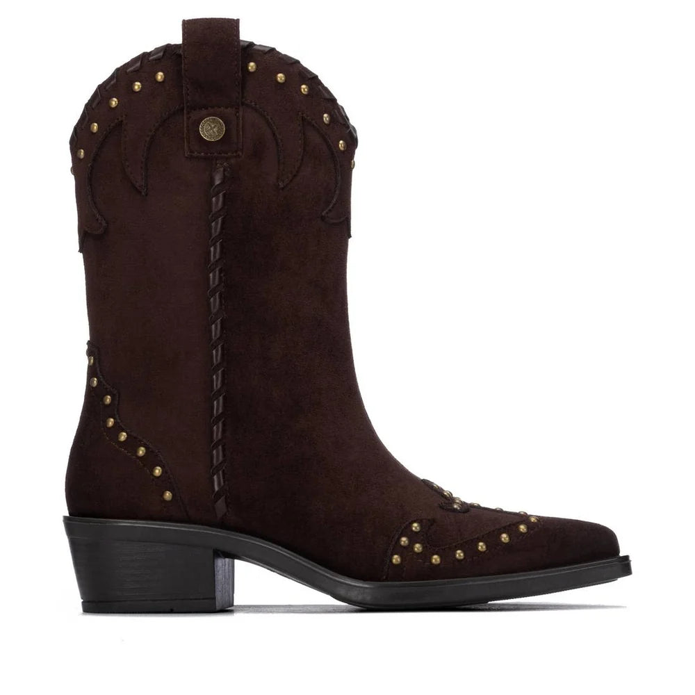 BOTIN MUJER XTI CON TACON 146477 MARRON