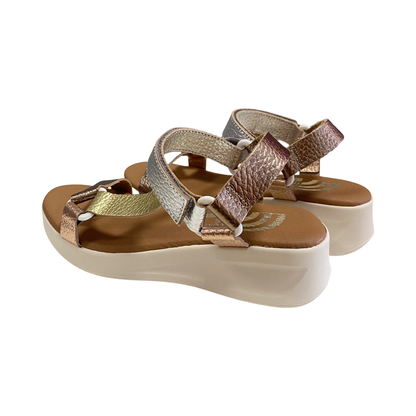 SANDALIA MUJER CAI 5653 PLATA