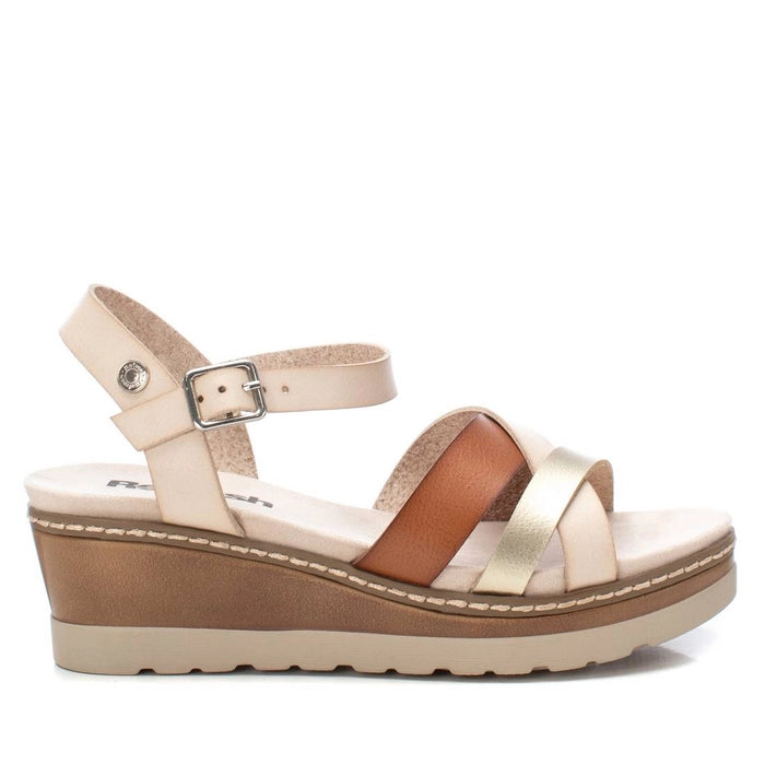 SANDALIA MUJER REFRESH 171785 BEIGE