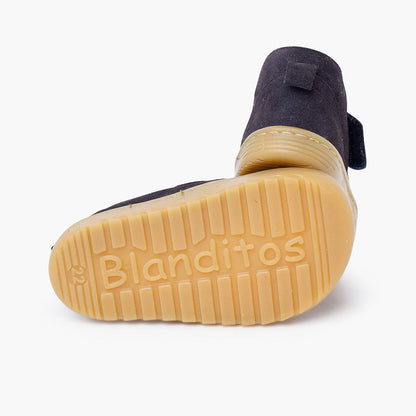 BOTA RESPETUOSO BAREFOOT BEBE BLANDITOS OTTAWA MARINO