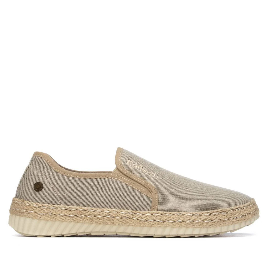 ZAPATO HOMBRE REFRESH LONA TAUPE 175522