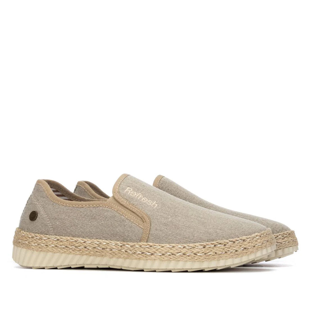 ZAPATO HOMBRE REFRESH LONA TAUPE 175522