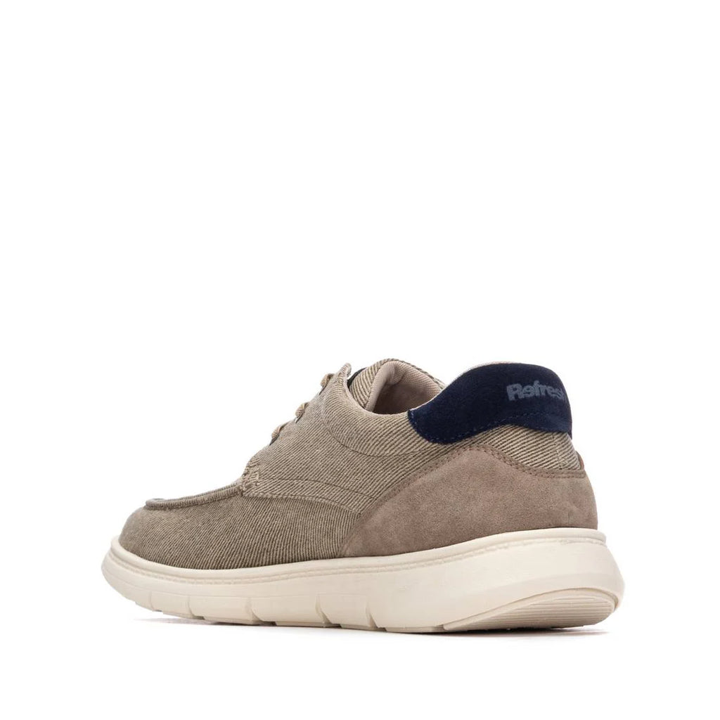 ZAPATO HOMBRE REFRESH LONA 175534 TAUPE