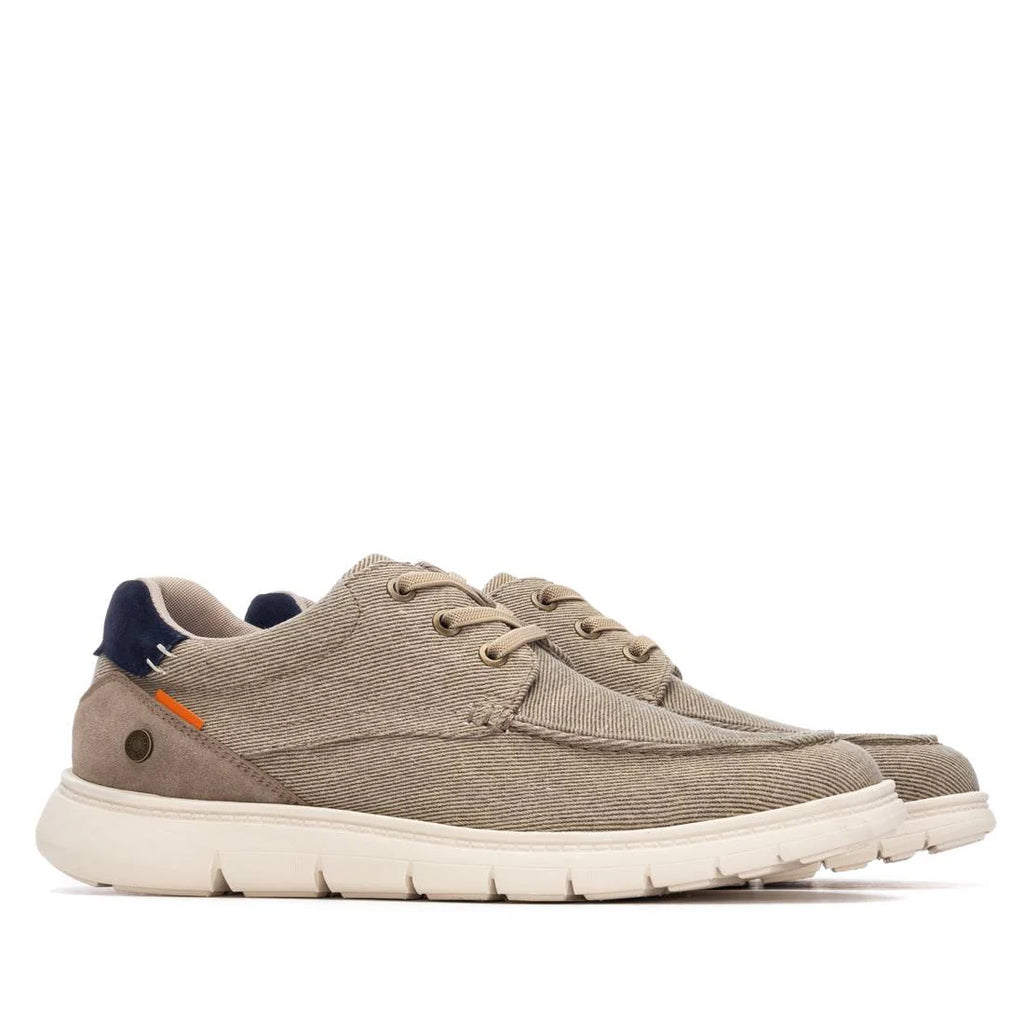 ZAPATO HOMBRE REFRESH LONA 175534 TAUPE