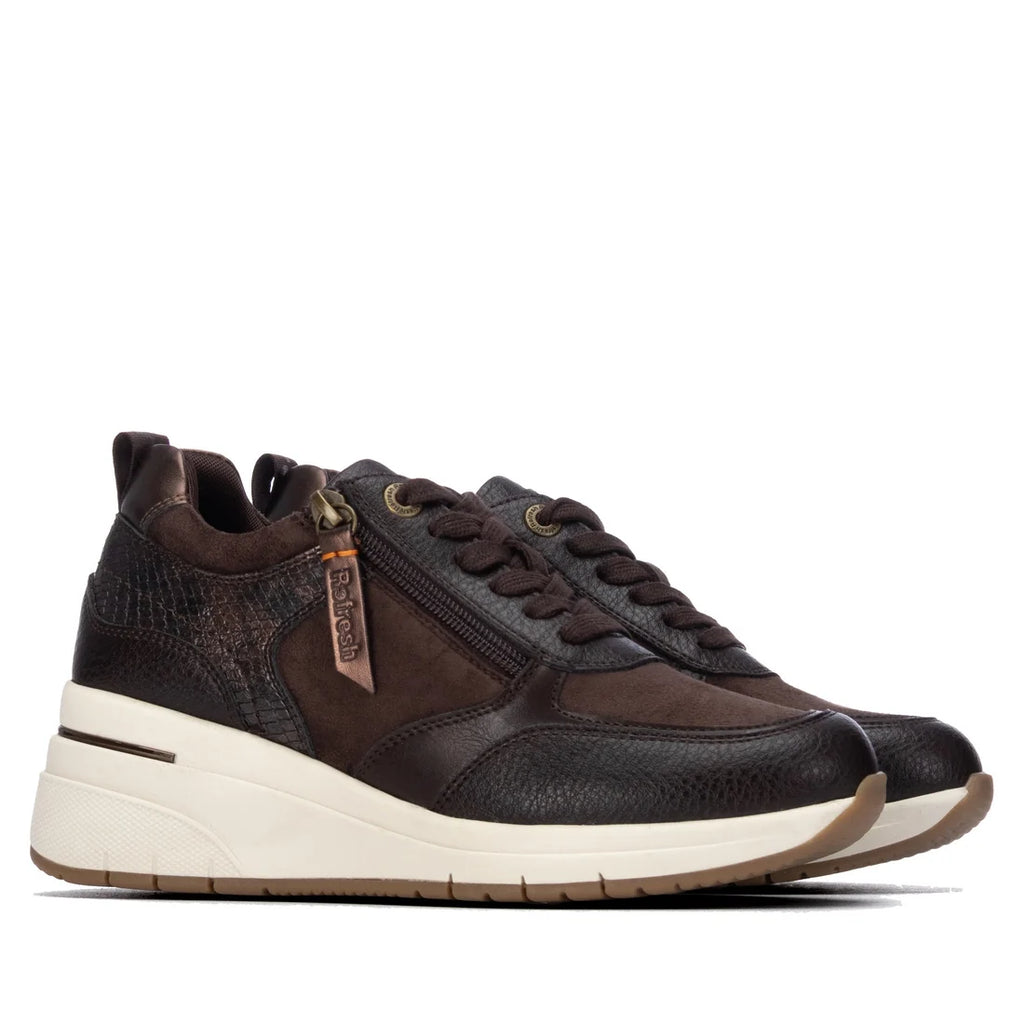 DEPORTIVA MUJER REFRESH 176177 MARRON
