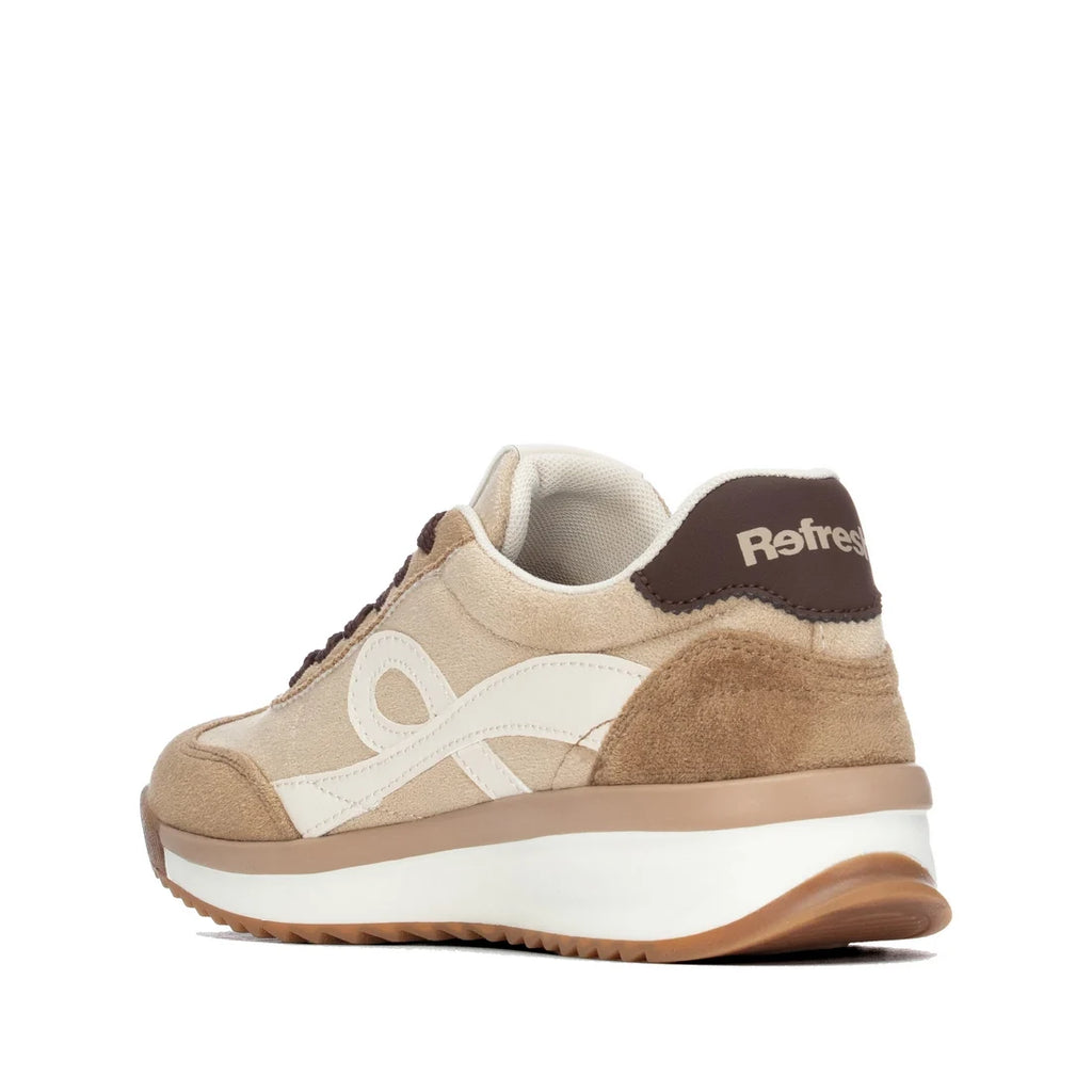 DEPORTIVA MUJER REFRESH 176232 BEIGE