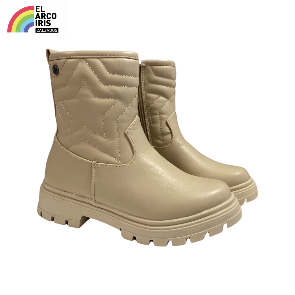 BOTA NIÑA XTI 150496 BEIGE