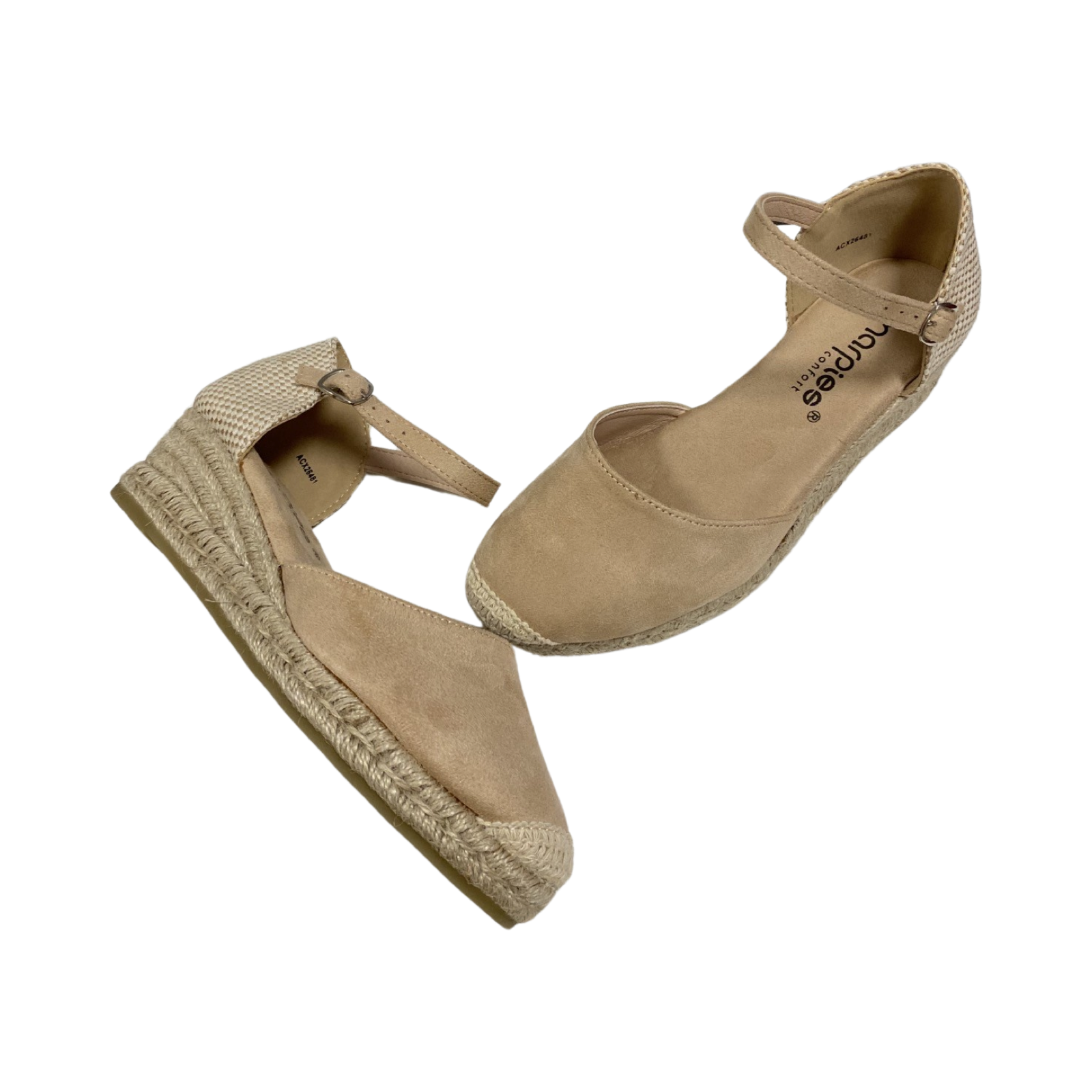 SANDALIA VALENCIANA MUJER AMARPIES 26481 BEIGE