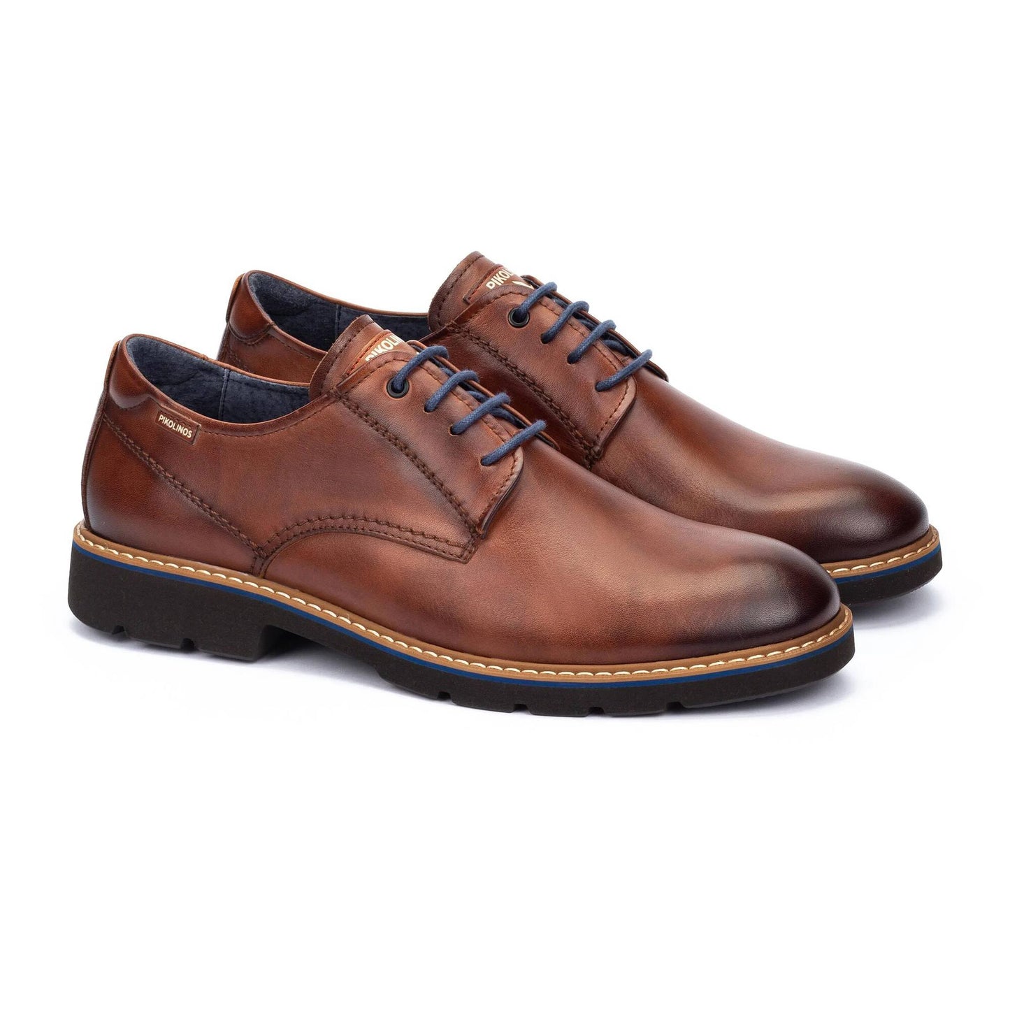 ZAPATO HOMBRE PIKOLINOS CORDONES 4289 CUERO