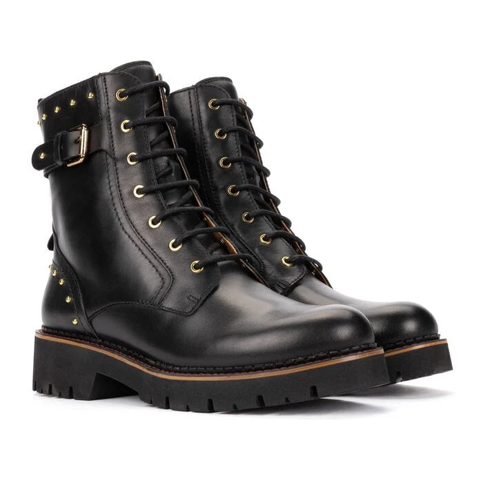 BOTA MUJER MILITAR PIKOLINOS 8702 NEGRO