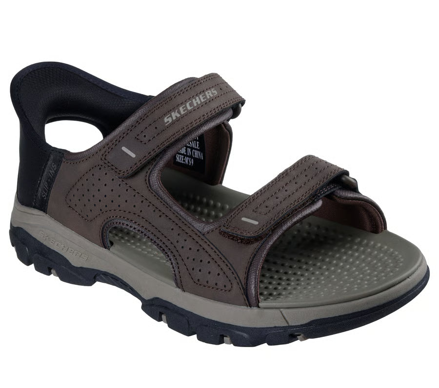 SANDALIA SLIP-INS  HOMBRE SKECHERS CHOCOLATE 205289