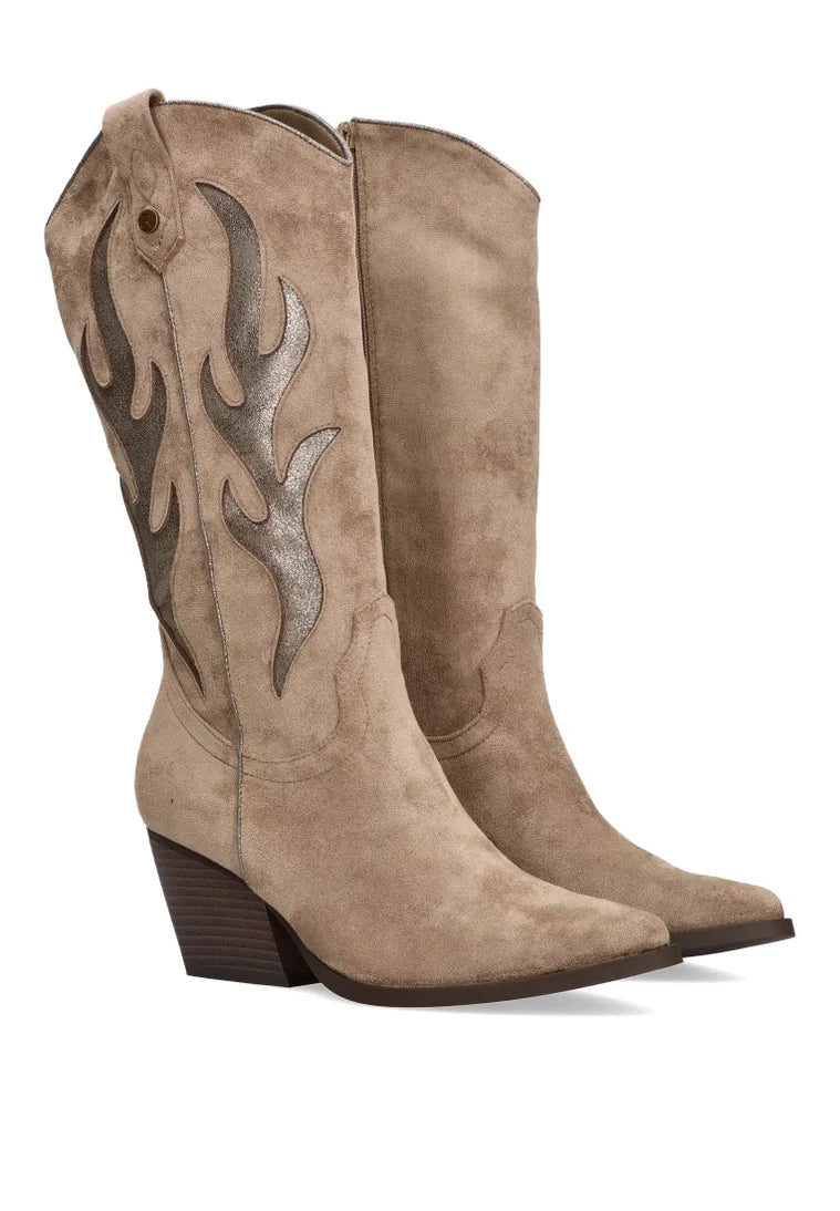 BOTIN CAMPERO MUJER ETIKA 110518 TAUPE