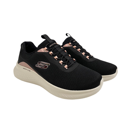 DEPORTIVA MUJER SKECHERS 150041 NEGRO