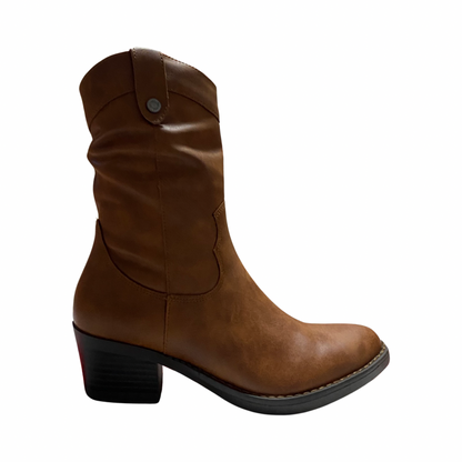 BOTIN MUJER REFRESH 171412 CAMEL