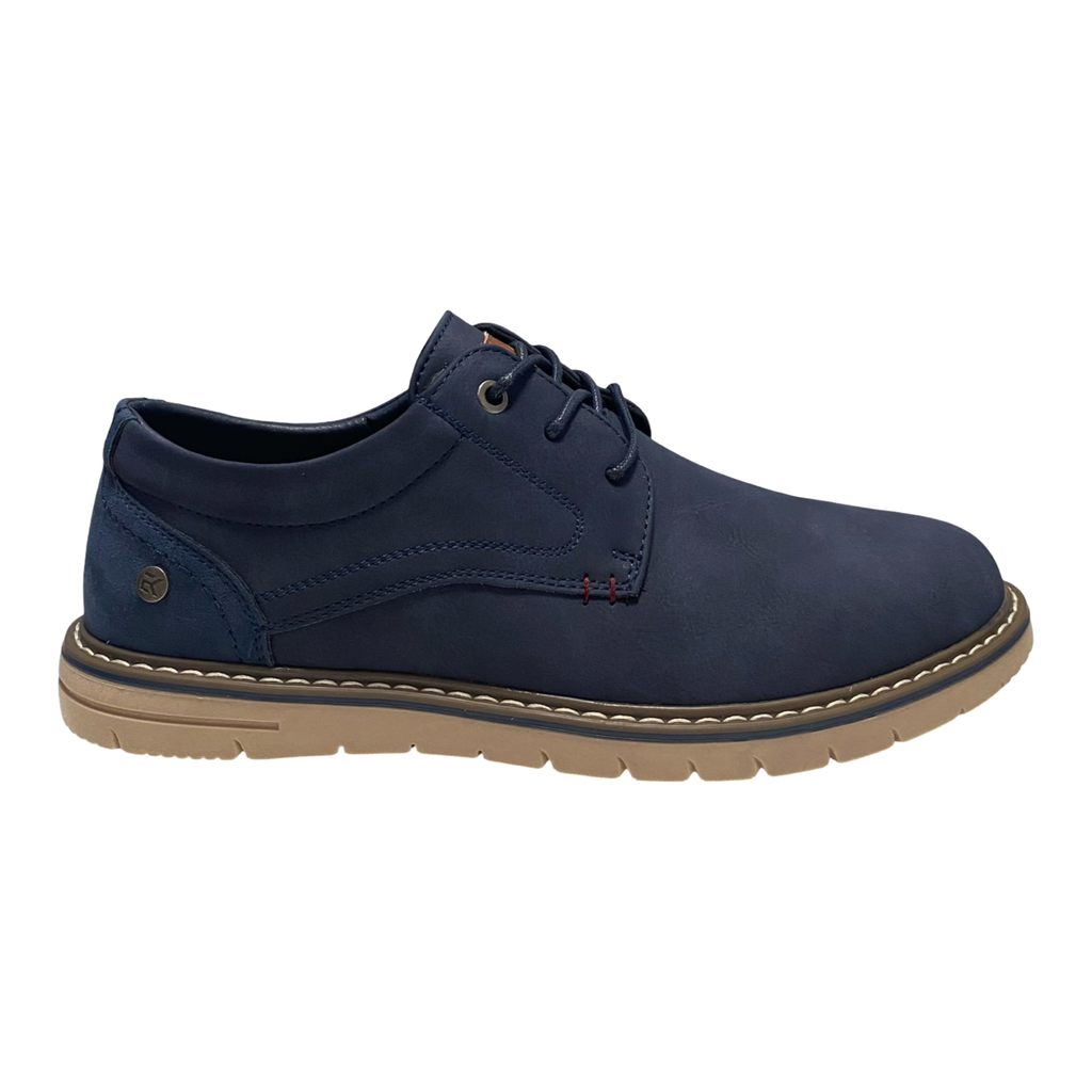 ZAPATO HOMBRE CORDONES ETIKA 60927 AZUL