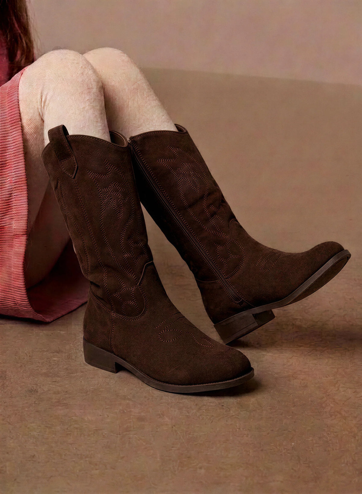 BOTA NIÑA COWBOY ETIKA 110583 CAMEL